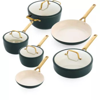 GreenPan Padova Reserve 6-teiliges Kochtopf-Set Tannengrün