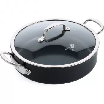 GreenPan Barcelona Pro Sauté Pfanne 30 cm Schwarz