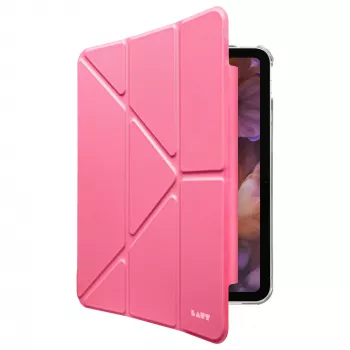 Laut Huex Folio Case für iPad Air 11 M2 (2024) / M3 (2025), iPad Pro 11 1/2/3/4G, iPad Air 10.9 4/5G mit Apple Pencil Halter - Pink