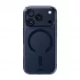 LAUT Crystal Fluro Case für iPhone 17 Pro, Clear Midnight, MagSafe-kompatibel