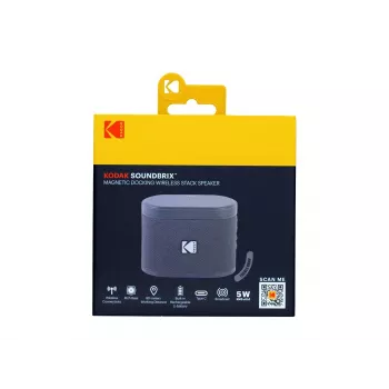 Kodak SoundBrix Wireless Stack Speaker Treble Gray