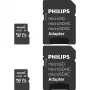Philips MicroSDXC 2-Pack 64GB Class 10 UHS-I U1 inkl. Adapter