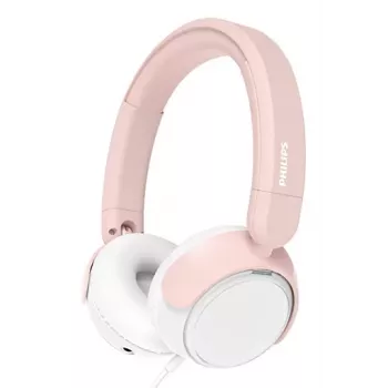 Philips TAK2000PK/00 Pink On-Ear Kopfhörer für Kinder mit Lautstärkebegrenzer