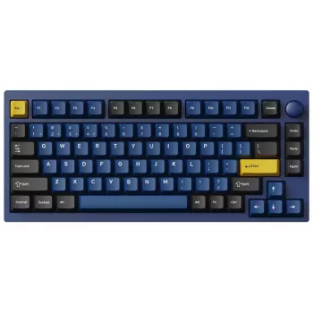 Keychron P1P-O1 75% Lemokey Super Red Switch Navy Blue Mechanische Tastatur