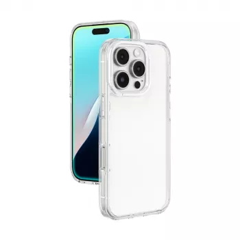 AMAZINGTHING Minimal Case für iPhone 16 Pro - Transparente Silikon-Rückseite