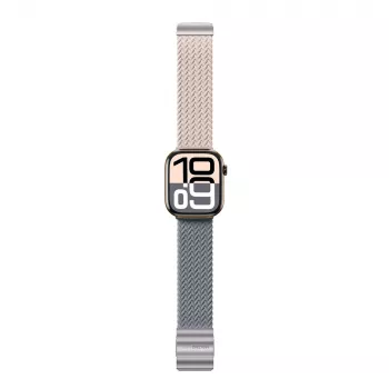 AMAZINGTHING Blend Band 2-Pack Watch Strap Set für Apple Watch 42mm - Pink-Grey / Pink
