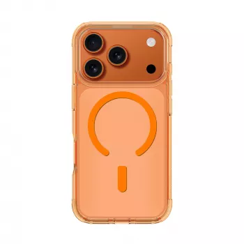 AMAZINGTHING Minimal Case für iPhone 17 Pro kompatibel mit MagSafe - Orange