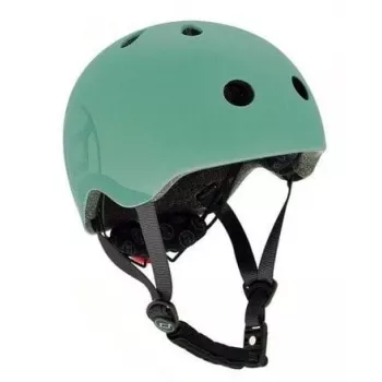 Scoot & Ride Kask S-M Forest Green Helm