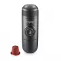 WACACO Minipresso NS Tragbare Espressomaschine für Nespresso-Kapseln, Schwarz