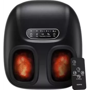 RENPHO Fußmassagegerät mit Wärmefunktion Schwarz (RP-FM057R)
