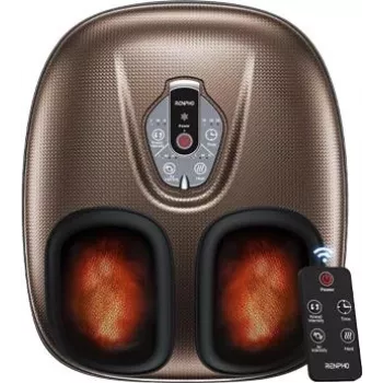 RENPHO Tragbarer Fußmassagegerät mit Wärmefunktion Beige (R-D003RB)