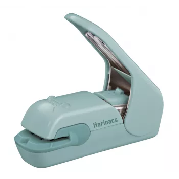 KOKUYO Harinacs Press Stapleless Stapler Blau-Grün, 5 Blatt Kapazität (SLN-MPH105GB)