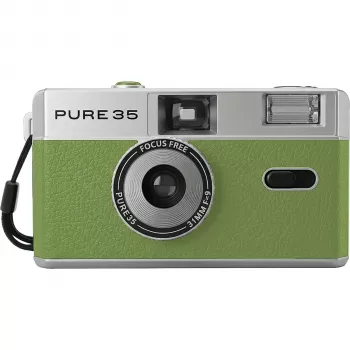 KODAK Pure 35 Green Einwegkamera 35mm ISO 400 27 Aufnahmen eingebauter Blitz
