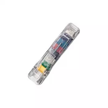 Rapesco Supaclip 40 Spender - Schwarz/Silber - 40 Blatt Kapazität - 8 Clips enthalten