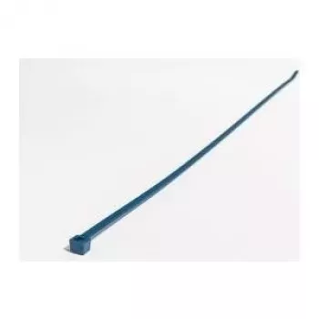 HellermannTyton T-Series Kabelbinder, blau, 380 mm Länge, 4,7 mm Breite, 100er Pack
