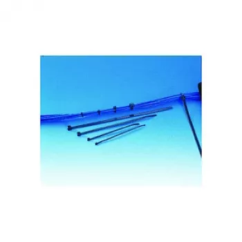 HellermannTyton T30LL Kabelbinder - Polyamid 6.6 - Schwarz - 290 mm x 3,5 mm - 100er-Pack