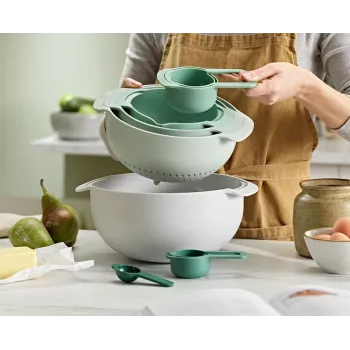 Joseph Joseph Nest 9 Plus 9-teiliges Set, Sage (40112)