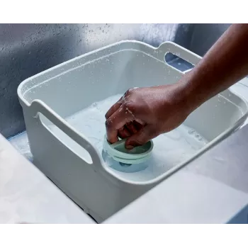 Joseph Joseph Wash&Drain Stone Green Washing Up Bowl