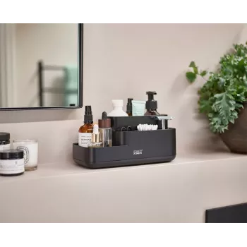 Joseph Joseph EasyStore Bathroom Caddy Schwarz
