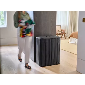 Joseph Joseph Tota Twin Luxe 90L Wäschesortierer Schwarz