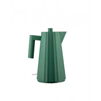 Alessi Plissé Wasserkocher Grün MDL06 GR 1,7 L 2400 W BPA-frei