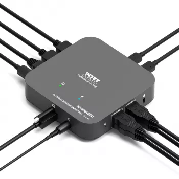 PORT Designs Universal Docking Station - 2 x 4K 2 HDMI mit Netzteil - EU