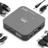 PORT Designs Universal Docking Station - 2 x 4K 2 HDMI mit Netzteil - EU