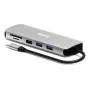PORT Designs USB-C 9-in-1 Docking Station mit 4K HDMI und 85W PD - Space Grey