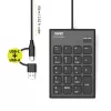 PORT Designs PORT Connect Numeric Keypad USB-C Schwarz