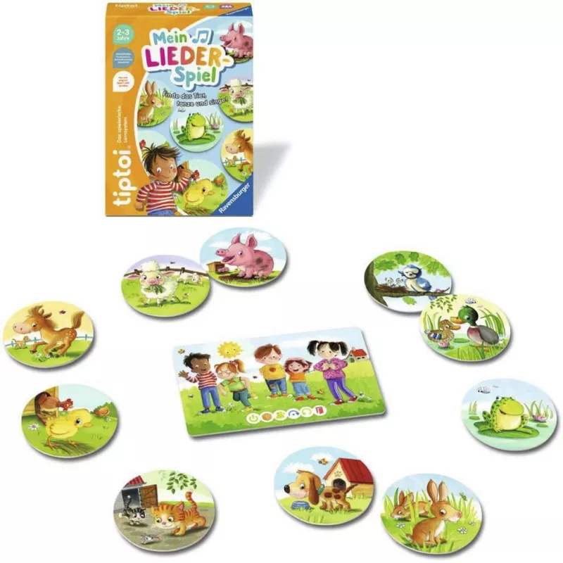 Ravensburger tiptoi Mein Lieder-Spiel Interaktives Liederbuch (Deutsch)