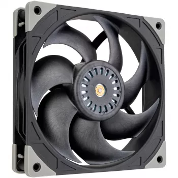 SILVERSTONE TECHNOLOGY SST-FHL140 140mm schwarzer Gehäuselüfter, 4-Pin PWM, Hydraulic Bearing, 0-1500 RPM, 92,5 CFM