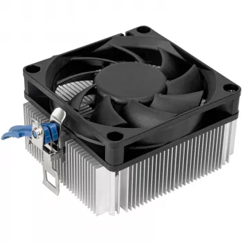 SILVERSTONE TECHNOLOGY SST-NT09-AM5 Low Profile CPU-Kühler, 92mm Lüfter, 2 Heatpipes, AMD AM5, Schwarz