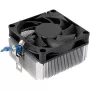 SILVERSTONE TECHNOLOGY SST-NT09-AM5 Low Profile CPU-Kühler, 92mm Lüfter, 2 Heatpipes, AMD AM5, Schwarz