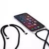 Evelatus Apple iPhone X/XS Case with Rope Black Transparent