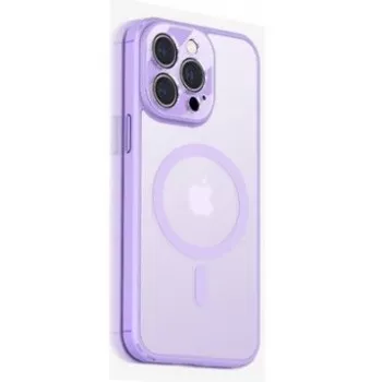Evelatus Apple iPhone 14 Pro Max Hybrid Case mit MagSafe und Kameraschutz PC+TPU Lila