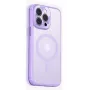 Evelatus Apple iPhone 14 Pro Max Hybrid Case mit MagSafe und Kameraschutz PC+TPU Lila