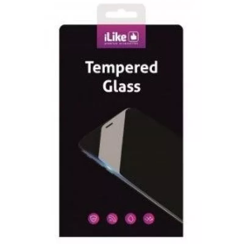 iLike Apple iPhone 14 Pro Max Plastic Anti-Broken 3D Glass Full Cover Screen Protector