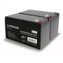 2-POWER BUN0248A VRLA Sealed Lead-Acid Battery Kit (2-Pack) - 12V 12Ah 12000mAh - Schwarz - Ersatz für RBC6