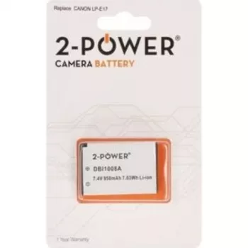 2-POWER DBI1008A Akku Lithium-Ion 950 mAh 7,4 V für Canon LP-E8