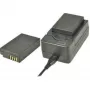 2-POWER Ladegerät & Kamerakombi-Akku für Canon LP-E17