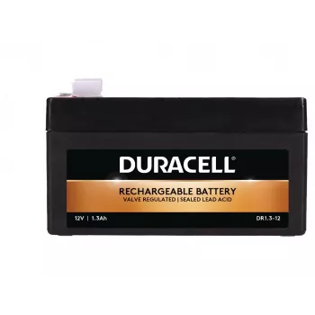 Duracell 12V 1,3Ah VRLA Sicherheitsbatterie für Alarmanlagen