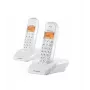 Motorola S1202 DECT Schnurlostelefon Set mit 2 Mobilteilen Weiß
