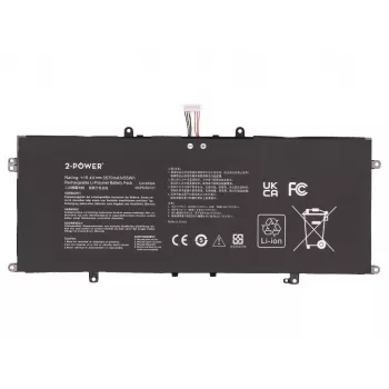 2-Power ASUS U4700J Hauptakku - 49 Wh, 4400 mAh, 11,1 V, 6-Zellen Li-Ion, Schwarz