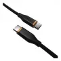 2-Power 2m USB-C auf USB-C 100W Silikonkabel Schwarz
