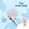 Brush-Baby BabySonic Ersatzbürstenköpfe 0-18 Monate 2er-Pack Weiß