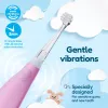 BRUSH-BABY Baby Sonic Schallzahnbürste 0-3 Jahre Pink