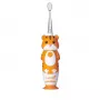 BRUSH BABY Wild Ones Schallzahnbürste für Kinder 0-10 Jahre Tiger