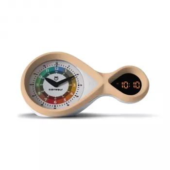 KIDYWOLF Analog & Digital Wecker Pink