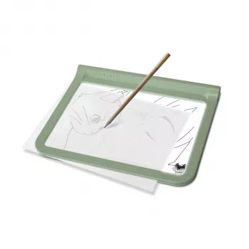 Kidywolf Light Tablet A4 LED Zeichentablet mit 8 Farben, 4 Modi, USB-C, Weiß