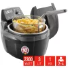Fritel Turbo SF 4209 Fritteuse 3L 2,3kW Edelstahl/Schwarz
